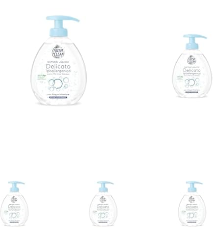 Fresh & Clean Sapone Liquido Antibatterico Te Verde E Verbena 300 Ml, 300ml  : Amazon.it: Bellezza