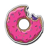 Aufkleber misst 10 cm x 10 cm