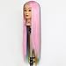 Neverland Beauty 26" Cosmetology Mannequin Head 100% Synthetic Hair Rainbow Color, Practice Training Hair Styling Mannequin Head with Table Clamp Holder UK Stock