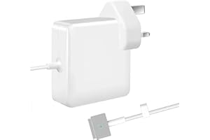 SCOVEE Compatible Mac Book Pro Charger, 60W T-Tip Power Adapter Charger for Mac Book Air 11" and 13" (2012, 2013, 2014, 2015),models A1425,A1502,A1465,A1435,60W/45W