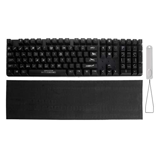 Preisvergleich Produktbild Wanfor 108 Tastenkappen Hintergrundbeleuchtung ANSI Tastenkappen