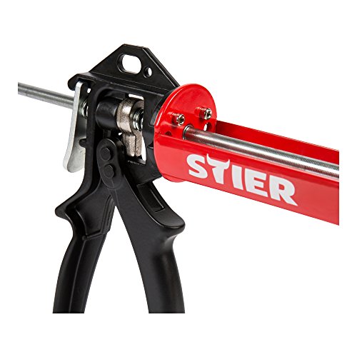 STIER Kartuschenpistole SAP-II | Mechanisch | Kartuschenpresse | Metal Gehäuse | 355 mm | Übersetzungsverhältnis 18:1 | Handwerker | - 2