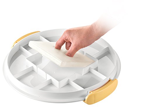 Tescoma 630847 Muffin-Servierbrett mit Haube Delicia, Durchmesser 34 cm - 4