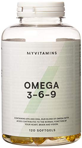 My Protein Omega 3 6 9 Complément Alimentaire 1000 mg 120 Comprimés