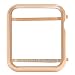 Produktbild Hemobllo Metallrahmen Abdeckung Full-Around Schutzhülle Shock Proof Schutzhülle Durable Cover für Apple Watch 42mm (Rose Gold)