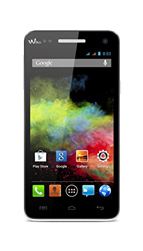 Wiko Rainbow Smartphone (12,7 cm (5 Zoll) Display, 4 GB interner Speicher, Android 4.2.2) weiÃŸ