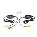 Produktbild 2.4 GHz Wireless RCA Car Video Transmitter Receiver Kit für Auto DVD Kamera MP5 Player Monitor Rückfahrkamera Reverse Backup-6604