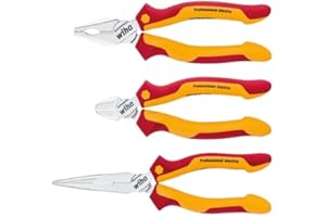 Wiha Z99000106 Zestaw Szczypiec Izolowanych, Pomarańczowy/Żółty, 3-Częściowy