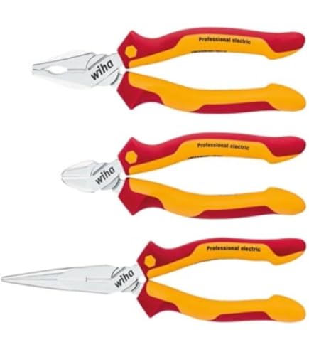 Gedore 6720090 VDE 8250-180 VDE Heavy Duty Combination Pliers With VDE - View #2