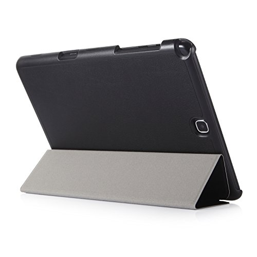 iHarbort® Samsung Galaxy Tab A 9.7 Hülle Case Tasche mit Standfunktion Auto Wake up Sleep PU Leder hüllen für Samsung Galaxy Tab A 9.7 (SM-T550N/ T555N) Smart Cover mit Auto Sleep Wake up / Standfunktion (Galaxy Tab A 9.7, schwarz) - 4