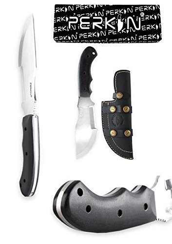 Preisvergleich Produktbild Perkin Jagdmesser mit Scheide Handgemachte Messer