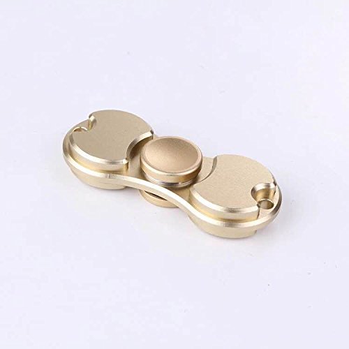 New 2017 EDC handspinner Toy Triangular Hand Spinner aluminum Material Professional Finger gyro For Autism Rotation Time Long (Gold) New 2017 EDC handspinner Toy Triangular Hand Spinner aluminum Material Professional Finger gyro For Autism Rotation Time Long (Gold)