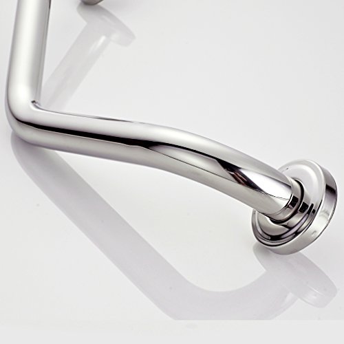 Rovate® Elegant Design Badewannengriff Wannengriff aus Edelstahl Haltegriff Bad Griff 20*22 cm - 6