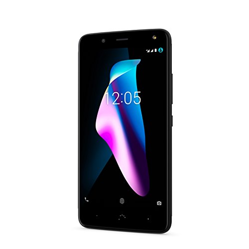 BQ C000285 Aquaris V Smartphone (13,20 cm (5,2 Zoll) Display, 32 GB, Android 7.1.2 (Nougat)) deep schwarz