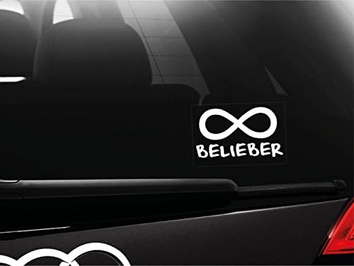 Belieber Justin Bieber Fan Car Bumper Window Sticker