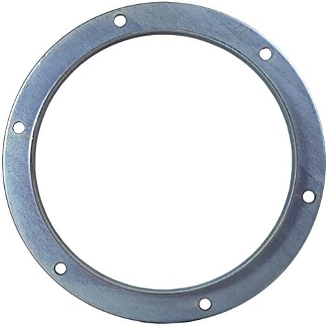 Nordfab 3261-1200-100000 Ducting Qf Angle Flange, 12" Dia, Galvanized Steel