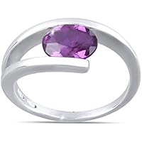 ungewöhnliche Geschenk Frau-Amethyst-Ring große Frau billig original handgemachten Schmuck Designer
