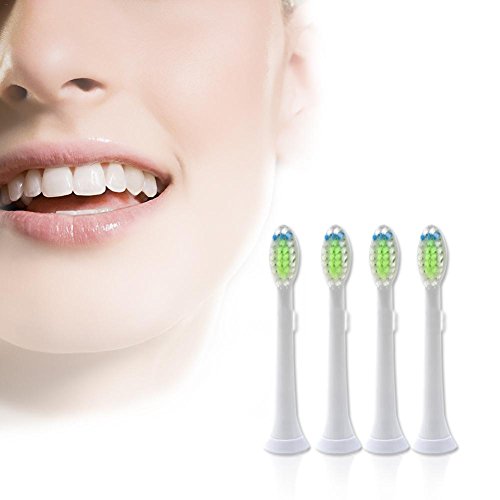 Preisvergleich Produktbild Bulary 4pcs Zahnbürste Ersatzkopf Soft Electric für Philips Super Clean