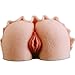 Produktbild Doppel-Loch-Puppe Silikon Sexy Big Ass, Echte Puppe Realistische Silikon-Shake-Katze Spielzeug Puppe, Masturbation Ausrüstung Voller Silikon Esel Produkte (939G)