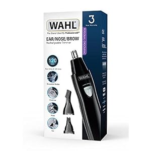 Wahl Nose Hair Trimmer, Ear Hair Trimmer, Eyebrow Trimmer, 3-in-1 Personal Trimmer, Trimmers for Men and Women… - Image 3