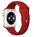Produktbild 38mm iWatch Band Tonsee Sport Silikon Armband (Rot)