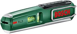 Bosch PLL 5 Laser-Wasserwaage + Wandhalterung (5 m Arbeitsbereich)