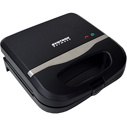 Syntrox Germany ZWE-800 Zimtwaffelautomat Zimtwaffeleisen zum Backen von 8 leckeren Zimtwaffeln - 2