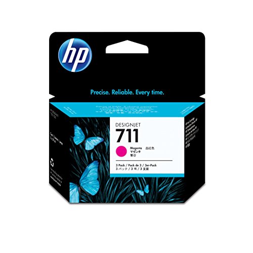 HP 711 Multipack Original Druckerpatronen (3x Magenta) für HP DesignJet - 2