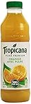 Tropicana Jus de Fruits Orange avec Pulpe 1 L
