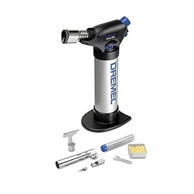 DREMEL Lampe à Souder Multifonction au Butane Versaflame 2200-4, Durée d'Utilisation Maximum 75 min , 4 Accessoires