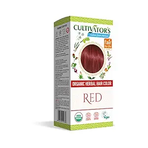 CULTIVATORS Organic Herbal Hair Color (Red)