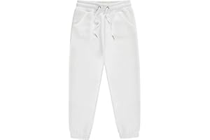 GENERIC Pantalones Cargo Jogger para niños niñas Cómodo Casual Chándal Suave Recta Pantalón Ancha Pantalones de Primavera y otoño Pantalones de Pierna Ancha Pantalones para bebé para Otoño/Invierno 3-12 Años