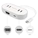 Produktbild BC Master USB C Hub mit VGA und Power Delivery, mit 4 USB 3.0 Anschlüsse Datenübertragung , 1 VGA Video Adapter und ein USB C Ladeport , für das neue MacBook, Chromebook Pixel und mehr