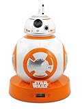 Reloj Despertador con efecto de proyección y sonido original Star Wars - BB-8