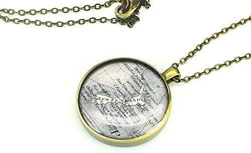 1859 New Zealand chain necklace silver jewellery love gift for her