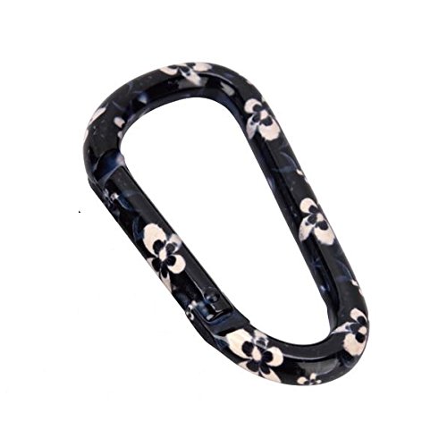 Preisvergleich Produktbild munkees Karabiner 8 x 80 mm - blume schwarz, 3330