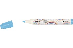 KREUL C.KREUL Textilmarker Javana texi mäx Medium, lichtblau, impresión de Letras, Color Light Blue, (Eduplay_250022)