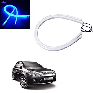 Vagary 30cm Flexible Cobe LED Fog Light Car DRL Day Time Running Lights Neon BlueFord Fiesta Classic