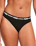 Elástico Puños Puma Iconic String 2P Packed Ropa Interior, Mujer, Negro, Medium