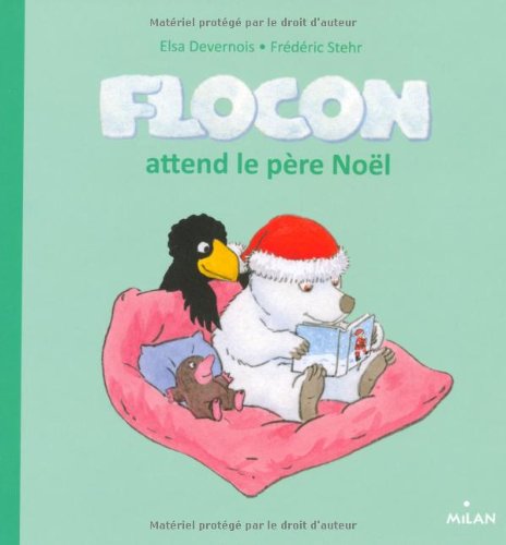 Flocon attend le père Noël