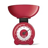 Eco amigable del paquete Salter 139 RDDR Báscula de Cocina mecánica, Rosso, 3 kg