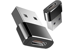 OOYES USB C Type C Fast Charger Adapter Plug For i-Phone 16 15 Pro Max ,PD 20W USB-C Type C Fast Car Charger Adapter Plug For Sam-sung S24,S23,S22 S21&More Usb c Female to USB A Male Cable Converter(1pcs)