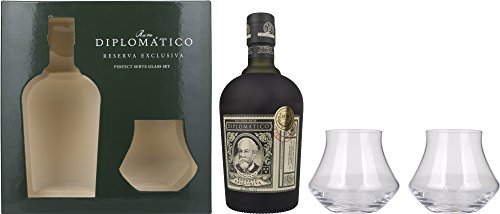 RON RESERVA EXCLUSIVA 70 CLASS SET GIFT PACK 2 VIDRIO