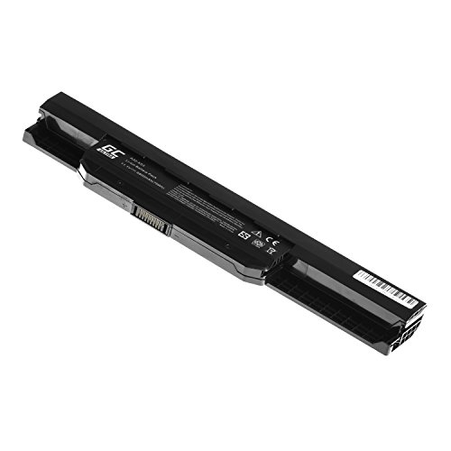 Green Cell® ULTRA Serie A32-K53 A41-K53 Akku für Asus K53 K53E K53S K53SJ K53SV K53U X53 X53S X53SV X53U X54 X54C X54F X54H X54L (Original Panasonic Zellen, 6800mAh, Schwarz) - 5