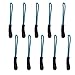 Produktbild 10 PCS Convenient Zip Schlagwörter Cord Pulls Reißverschluss-Erweiterung für Rucksäcke Zelte Reisen Fälle und Jacken Blau