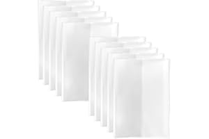 DHISPERARES 10 Pezzi Copertine Libri Scolastici Regolabili,16K Foderine Quaderni,Copertina Trasparente Impermeabili Resistenti Alla Polvere,Copertine Autoadesive per Libri di Scuola, Riviste,Documenti D'ufficio