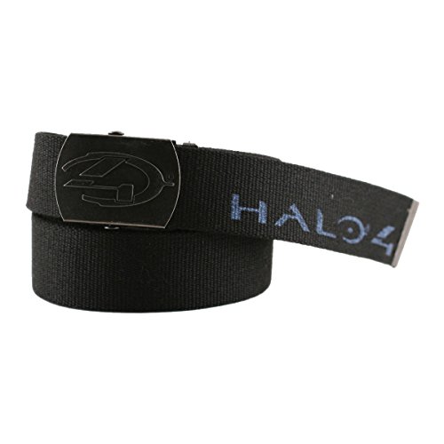 Preisvergleich Produktbild Halo Grtel black printed poly web antique"4" Logo