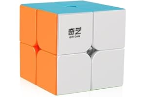 GAREGEAR QY Toys Qidi S2 2x2 Speed Cube Stickerless Puzzle Cube for Kids