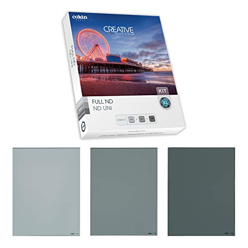 Cokin Creative Ensemble de 3 Filtres Densité Neutre Unis Taille XL Gris Neutre