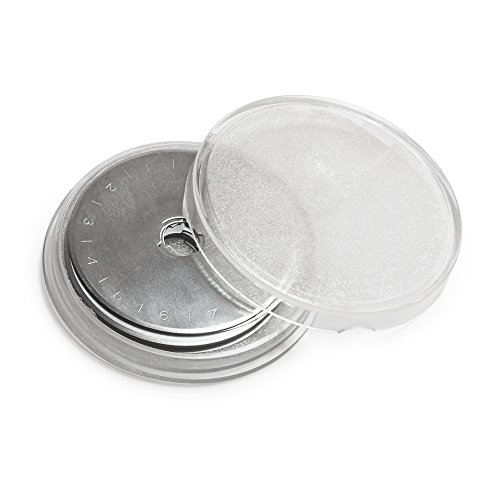 10 Stück Washati® Ersatzklingen für Rollschneider 45mm – Rundklingen für Stoffschneider Rundklingen-Cutter - 2